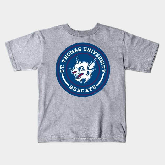 St. Thomas - Circle Kids T-Shirt by Josh Wuflestad